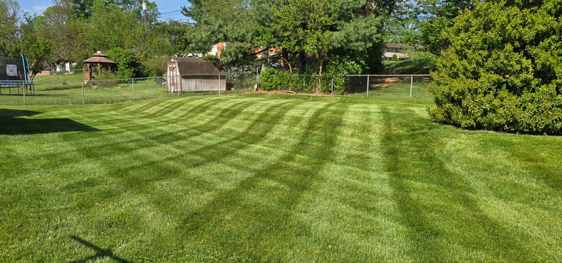 Spring stripe pattern